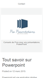 Mobile Screenshot of pro-presentations.com